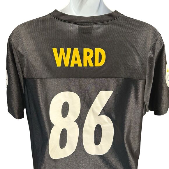 Pittsburgh Steelers #86 Hines Ward Football Jersey Womens Large - Picture 6 of 10